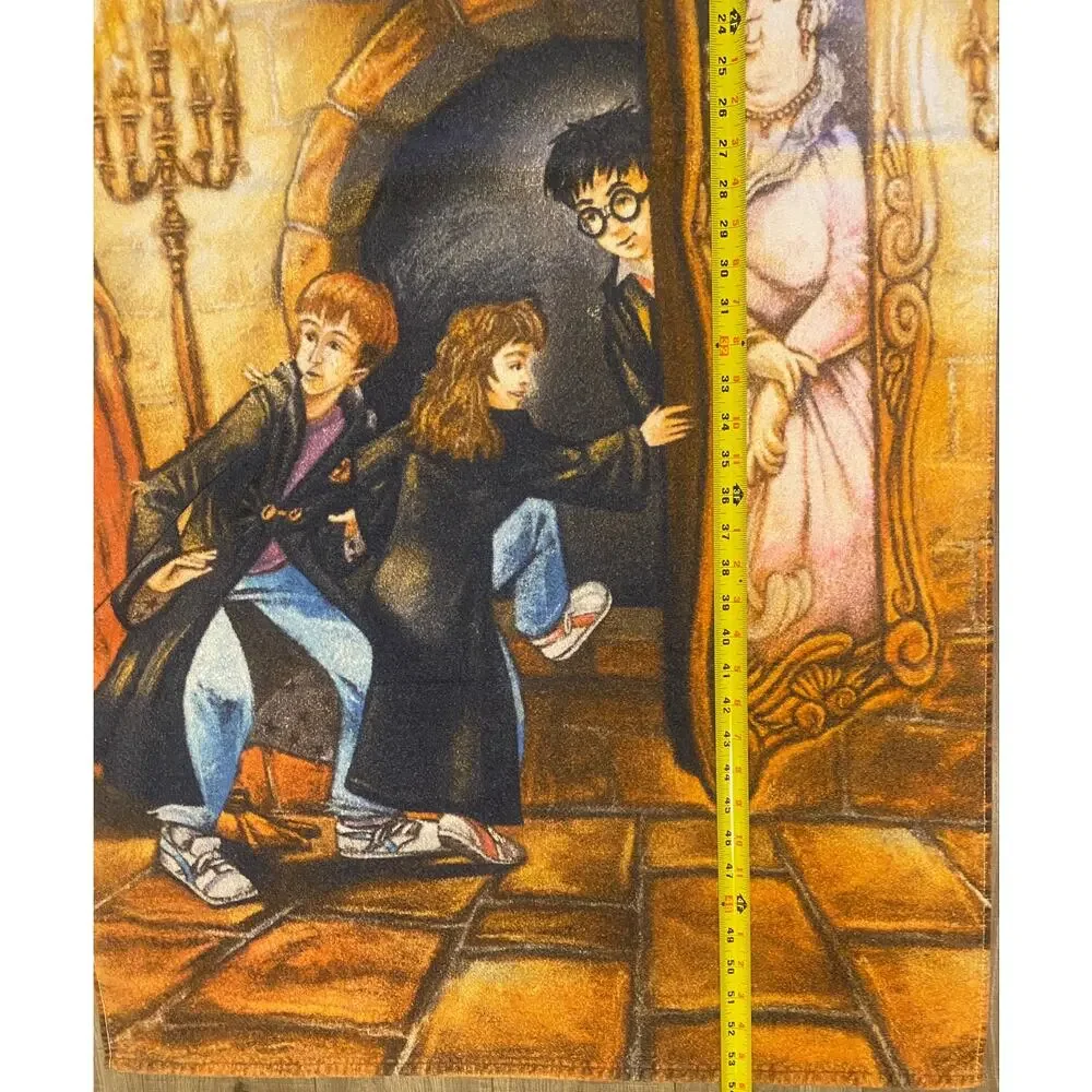 Vintage 2000 Harry Potter Mirror of Erised Bath Beach Towel Warner Bros 28x54
